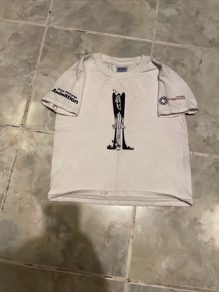 Vtg Hotel Transylvania Toddler T-Shirt 4t Sony Pictures Animation Cast & Crew